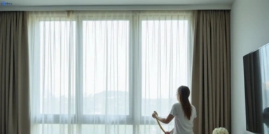 Delicate sheer drape cleaning caringbah-nsw Matty Curtain Cleaning