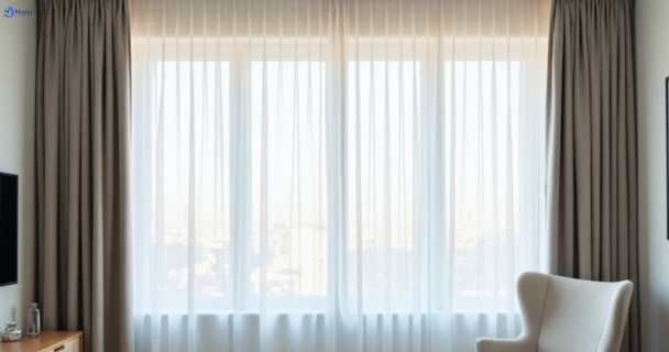 Freshly steam cleaned curtains in caringbah-nsw QLD
